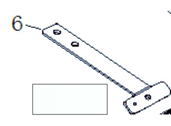 Zadní držák svetla