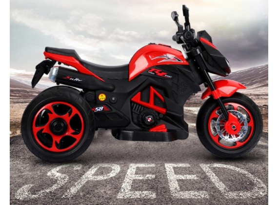 Detská elektro motorka TIGER cervená