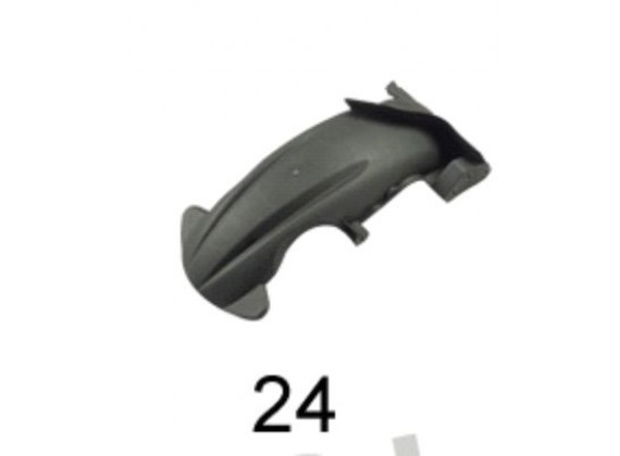 Zadní blatník nad kolem