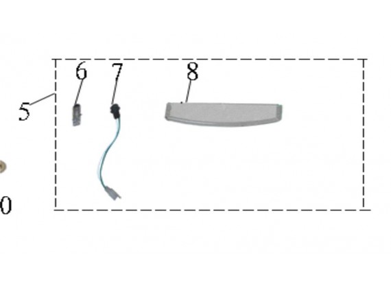 Sestava pro osvetlení SPZ Rome