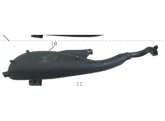 Výfuk bez príslušenství