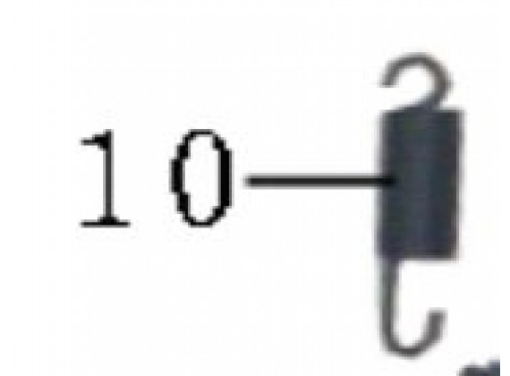 Pružina hlavního stojanu Rome