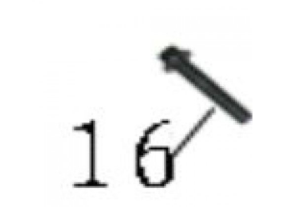 Zajištovací šroub závesu