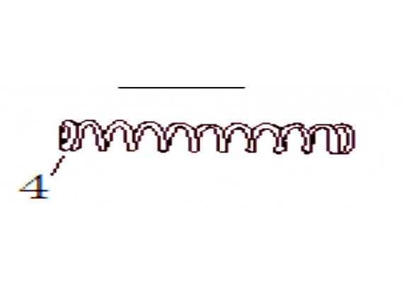 Pružina zadní brzdy