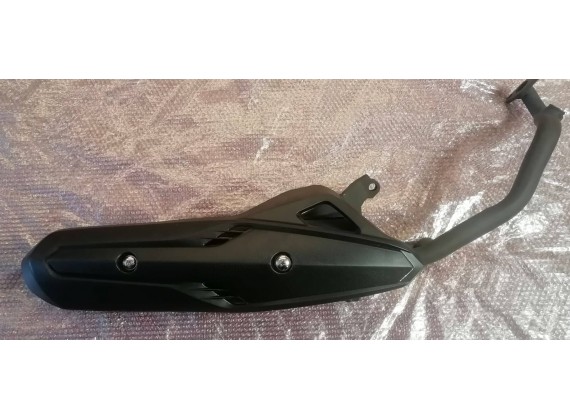 Výfuk Mustang komplet/vc.krytu a potrubí/