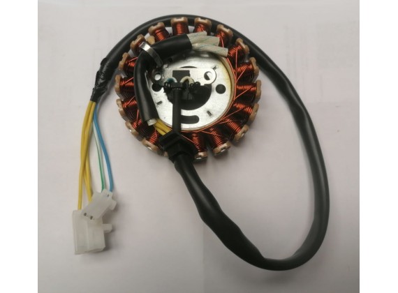 Stator 4T 125ccm 1P52QMI -A /18 cívek/ Mustang/