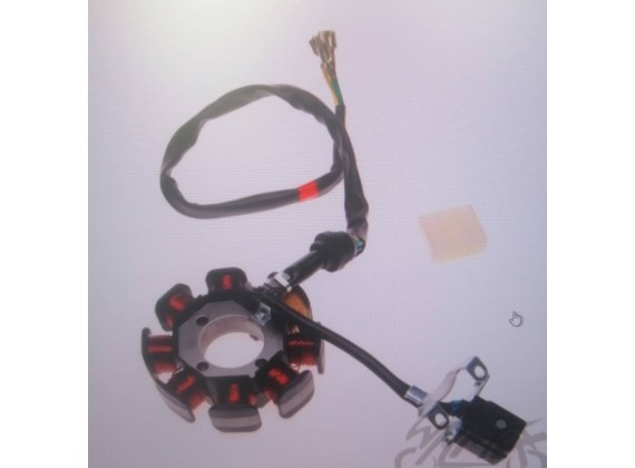 Stator zapalování - 8 cívek ,5 kabelu - ATV ,Moto 125-250
