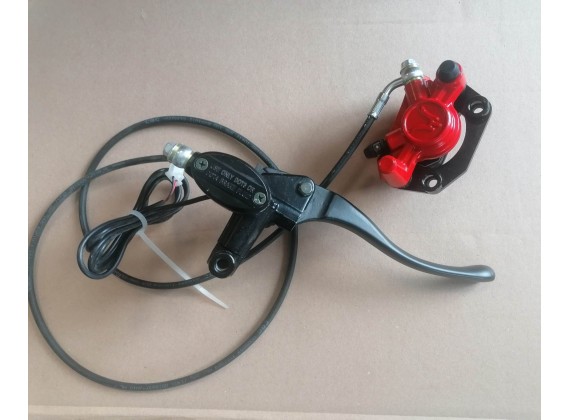 Sestava pravé prední brzdy komplet pro elektrokolobežk Urbano, varianta A