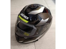 Výklopná helma AXXIS GECKO SV ABS shield b2 lesklá šedá M