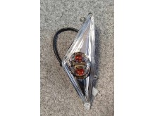 Pravy predni blinkr 12V/10W do kapotaze Torino bily/or.žarovka