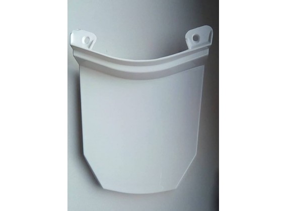 Zadní dekorativní koncový plast bílý Torino ZZ