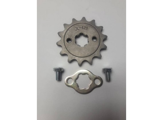 Prední ozubené kolo/rozeta/ retezu ATV 125ccm/Vulcano,Foresto/