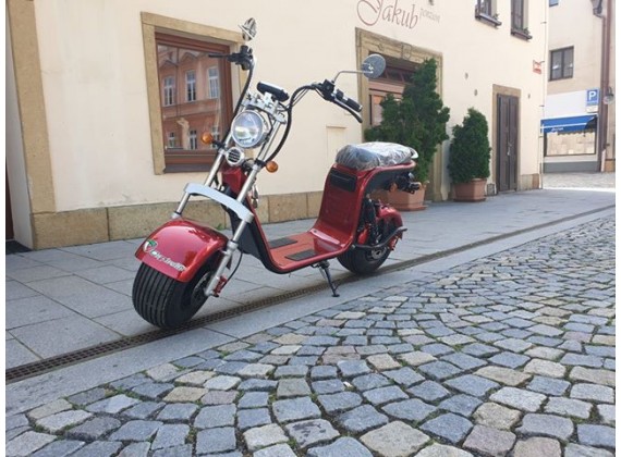 Elektrokolobežka Capirelli URBANO 5 - cervená