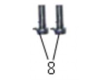 Šrouby na upevnení filtru  M6×25