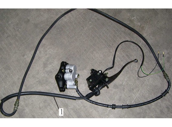 Zadní kotoucová brzda sada Adonice