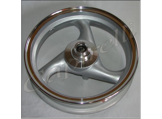 Prední ráfek - model 50ccm - stríbrný