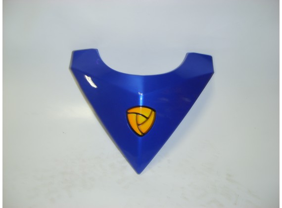 Vršek, prední kryt - tmave modrý Torino