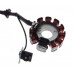 Stator zapalování 11cívek/6 kabelu 152QMI/157QMJ (GY6 125-150) 4T,komplet s rotorem